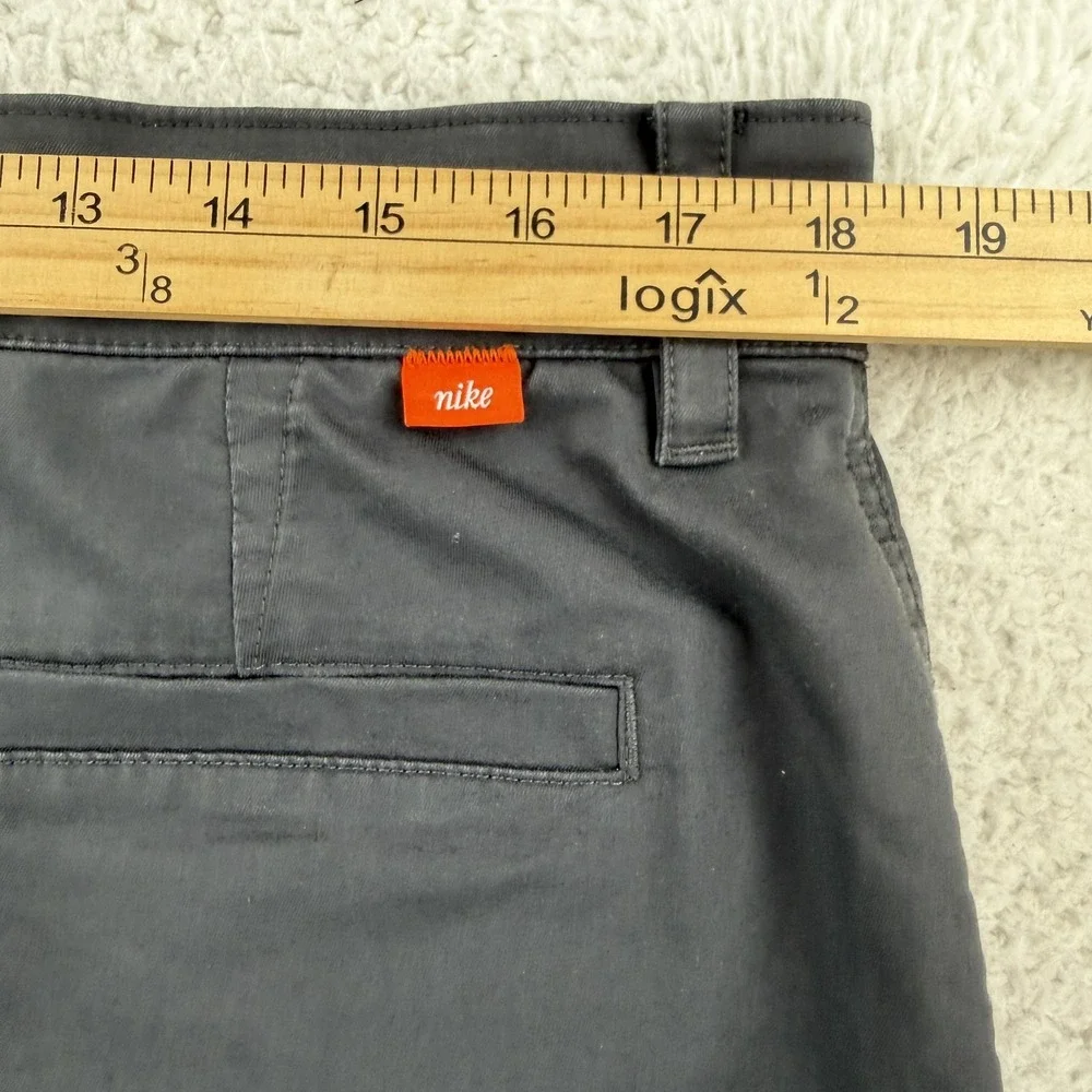 Nike Dri-FIT Golf Pants Mens 36x32 (36x29) Gray Standard Fit Khakis DA4089-070